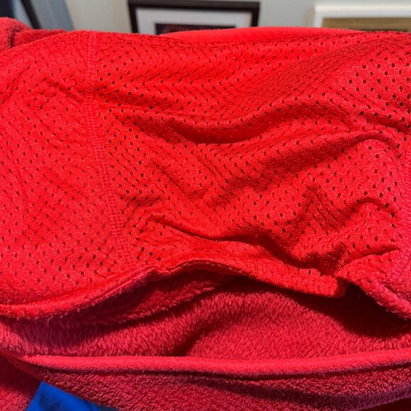 Patagonia Re-Tool Snap-T Polartec Fleece Womens Size Small Pullover Red RARE EUC - Picture 9 of 10